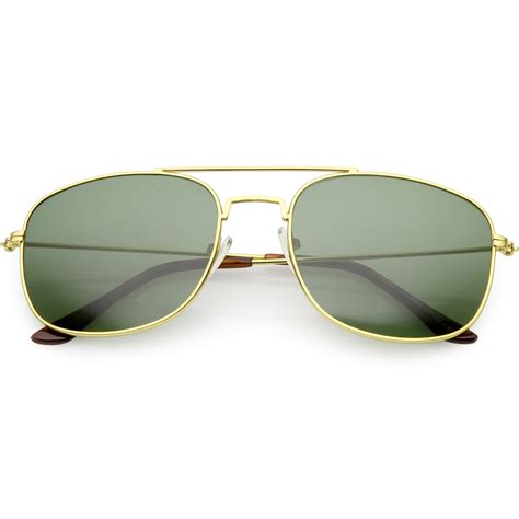 vintage aviator square sunglasses|traditional aviator sunglasses.